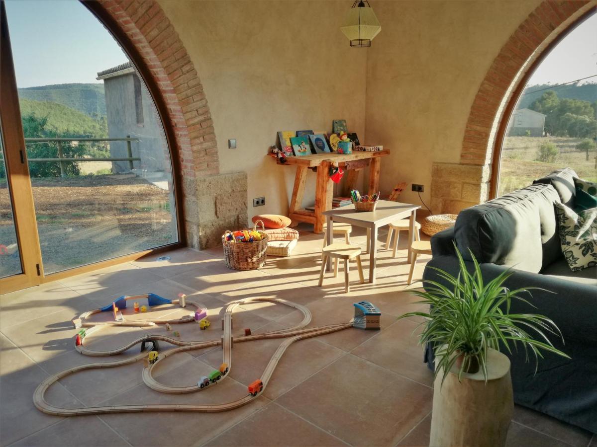 Villa Cal Escuder à Aguilar de Segarra Extérieur photo