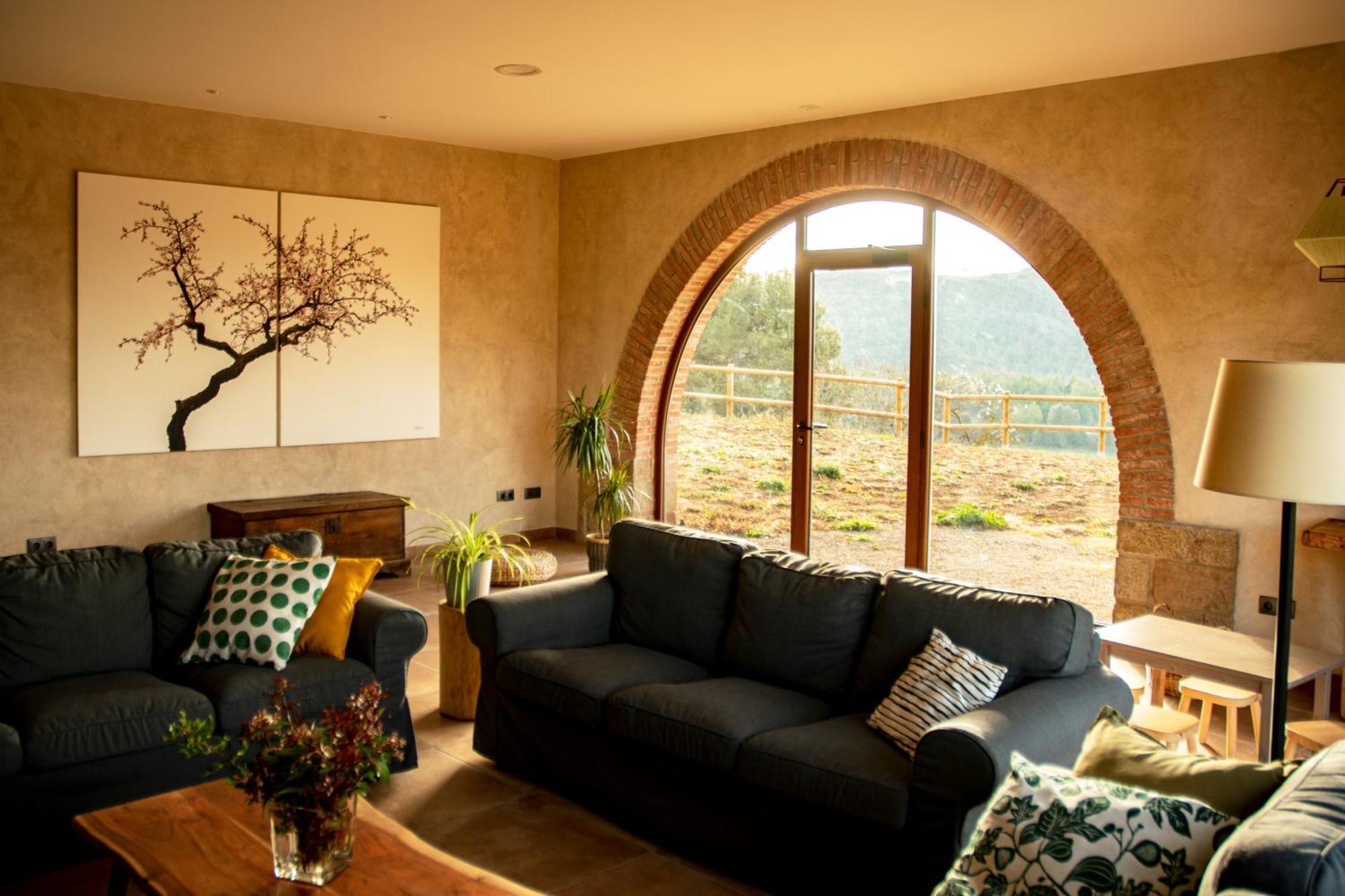 Villa Cal Escuder à Aguilar de Segarra Extérieur photo