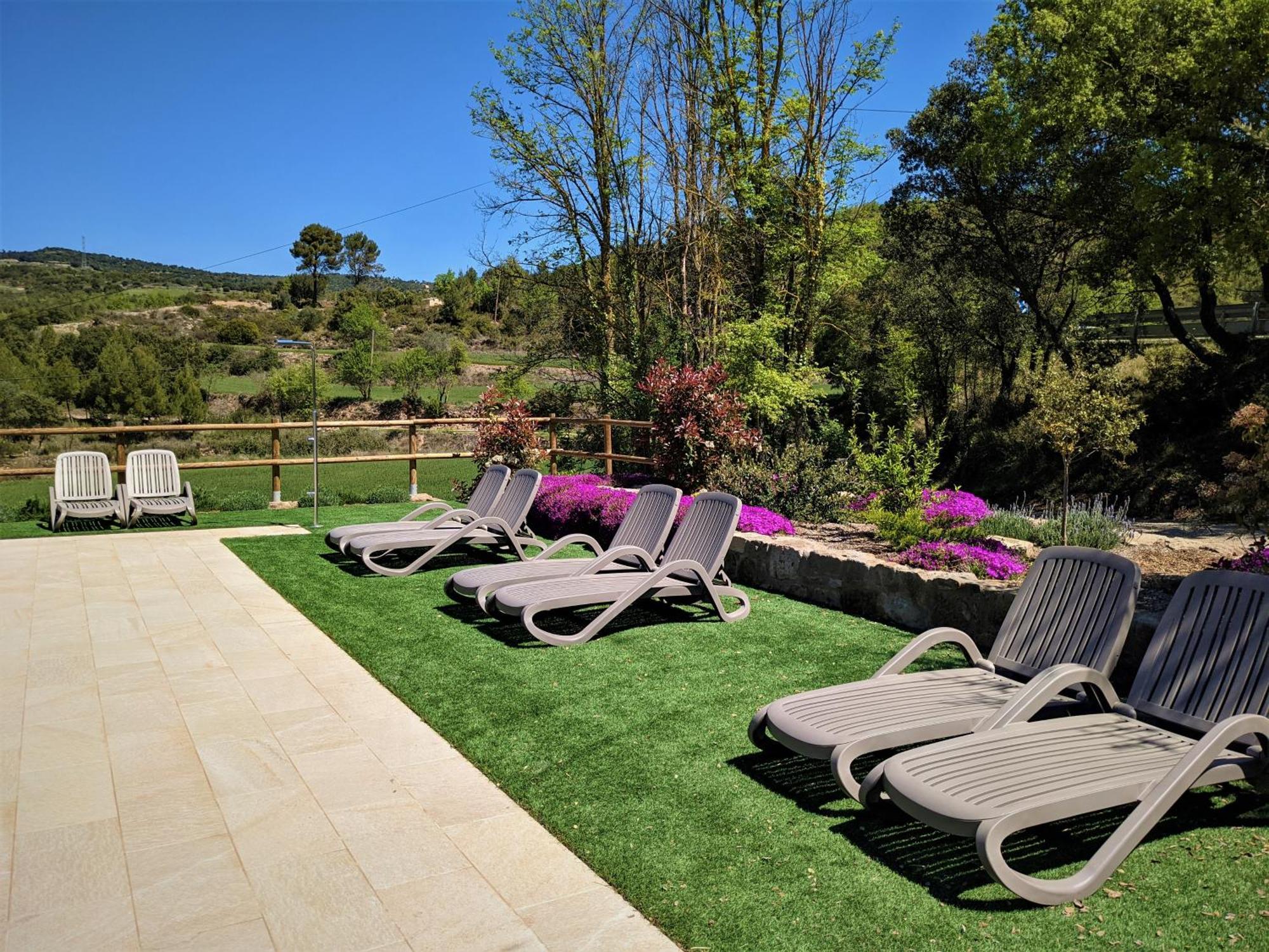 Villa Cal Escuder à Aguilar de Segarra Extérieur photo